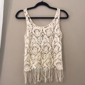 Cream cami
